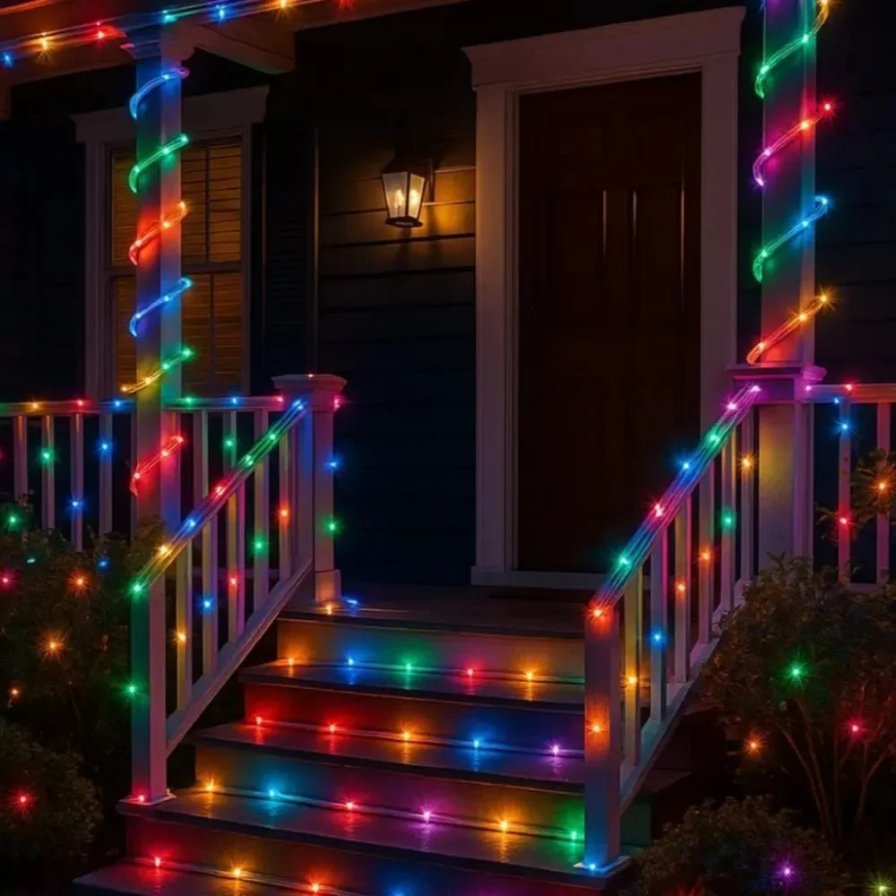 Brand New 132 Ft Multicolor Rope Led Lights 400 Hahome